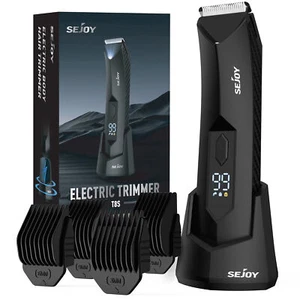 SEJOY Electric Manscaping Pubic Hair Trimmer Groin Ball Body Shaver Waterproof - Picture 1 of 17