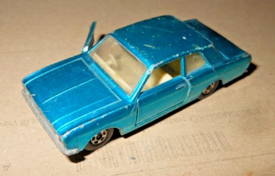 DIE CAST Matchbox Superfast  N. 25 Ford Cortina  BLUE METALLIZZATO - Immagine 1 di 3