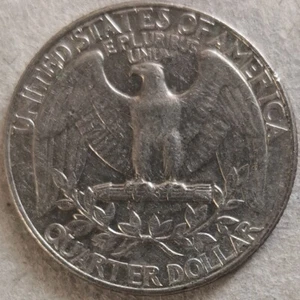 USA 1987 P Quarter Dollar coin - Picture 1 of 2