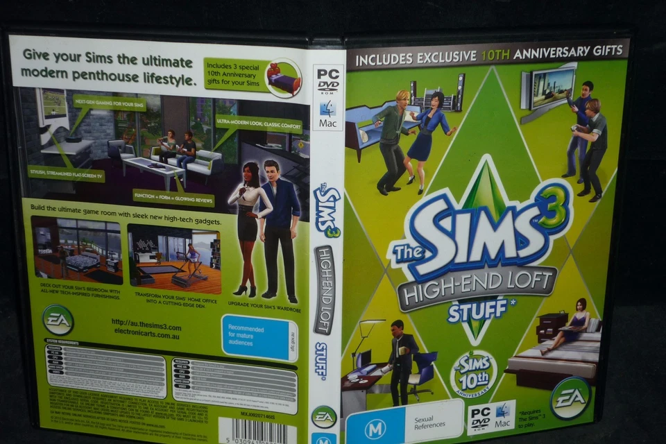 THE SIMS 3 - HIGH-END LOFT STUFF (PC GAME, M) (P132809-3 K) - Image 1 of 1