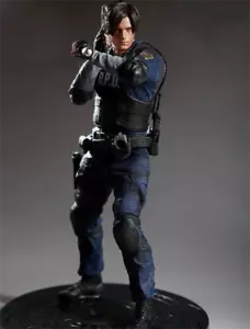 Spiel Resident Evil 2 Leon Scott Kennedy PVC 1/6 Maßstab Figur Statue im Karton Neu - Bild 1 von 18