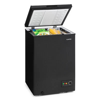 Congelador Congelador Congelador Top Loader Independiente 100 L Negro  - Imagen 1 de 4