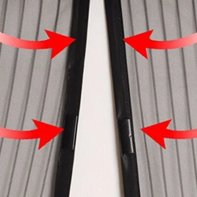 Rideaux anti moustiquaire été moustiquaire magnétique insectes mouches insectes porte automatique - Photo 1/4