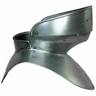 Medieval Knight Larp steel Armor Bevor and gorget, closed version