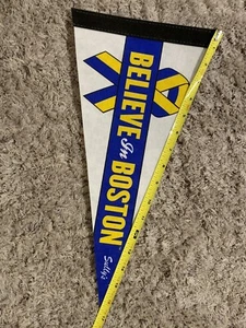Boston Red Sox - Believe In Boston - Mini Pennant - Boston Strong FREE SHIP - Picture 1 of 1