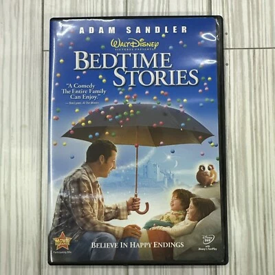 Bedtime Stories DVD Adam Sandler Walt Disney Story time adventure Tested - Image 1 of 4