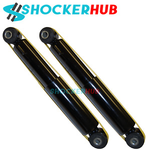 REAR SUSPENSION SHOCK ABSORBERS X2 For FIAT 500 2008-2015 NEW