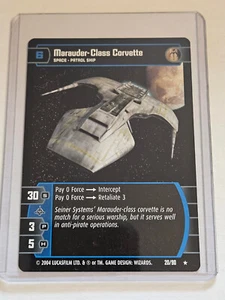 Star War TCG Marauder-Class Corvette The Phantom Menace WOTC 20/90 NM - Picture 1 of 2