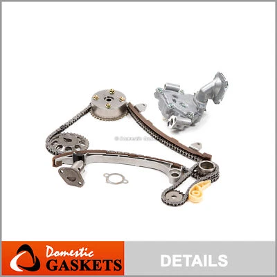 02-11 Toyota Camry Solara матрица Scion 2.4 цепи ГРМ масляный насос набор + VVT-i 2AZFE - Изображение 1 из 4