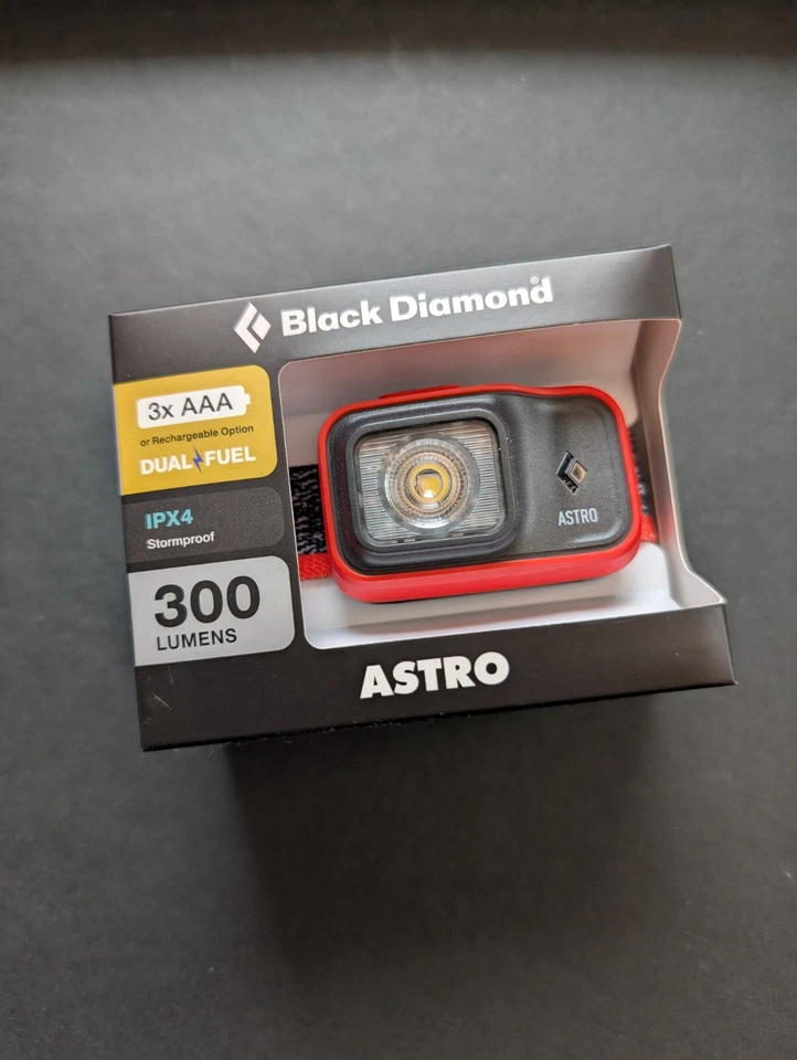 Black Diamond Astro 300 Headlamp - Orange - Image 1 of 2
