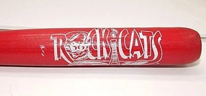 De colección MiLB Bat Rock Cats Pre Nuevo Britain Hardware City 1996 Firmado SGA 18" - Imagen 1 de 8