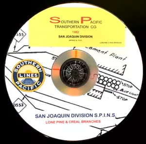 Southern Pacific RR 84 Carlin Dist Winnemucca nach Montello SPINS PDF Seiten auf DVD - Bild 1 von 4