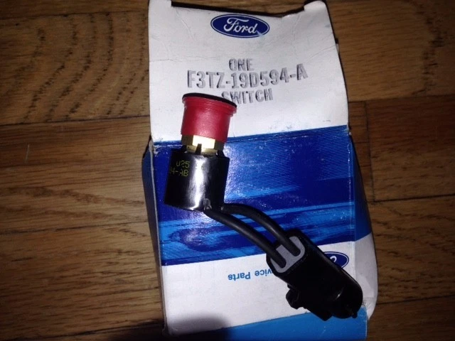 FORD F150 F250 F350 1993 1994 INTERRUPTOR DE CORTE DE PRESIÓN AIRE ACONDICIONADO F3TZ-19D594-A Foto 1 de 1