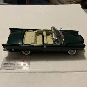 1957 Chrysler 300C Convertible Die Cast Model By Franklin Mint 1:24 Limited Ed - Picture 1 of 18
