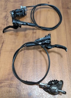 🚴Shimano XT BL-M8000 BR-M8000 Hydraulic Disc Brakes -FRONT & REAR- 2 Piston 🚴 - Image 1 of 4