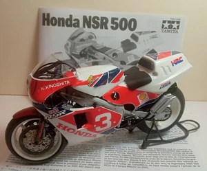 TAMIYA moto plastica el 1/12 verniciata finitura Honda NSR500 colore di fabbrica - Foto 1 di 9