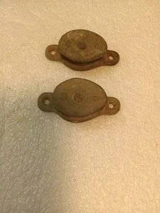 Dos poleas náuticas galvanizadas montadas en la pared cuerda de 3/8 pulgadas - Imagen 1 de 8