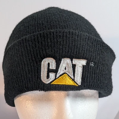 Gorro acrílico negro CAT Caterpillar Foto 1 de 4