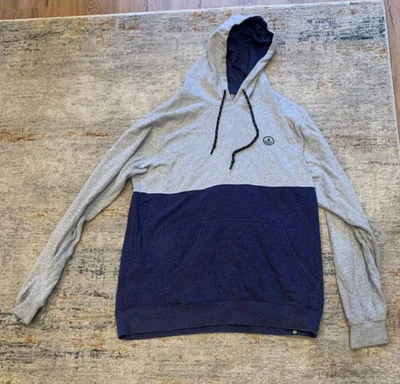 Sudadera con Capucha NEFF Split Para Hombre XL Gris Jaspeado Azul Ropa de Calle Skate Surf Foto 1 de 4