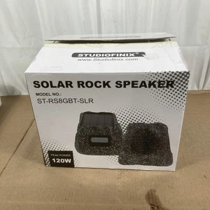 STUDIOFINIX 8" Rock Speakers Outdoor Waterproof - 5.3 Bluetooth Wireless Speaker - Picture 1 of 6