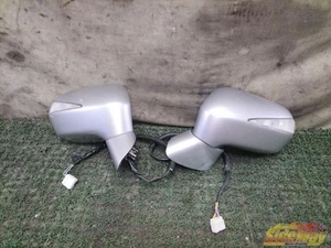 JDM Honda Civic FD1 FD2 ACURA CSX Door Mirrors L/R Silver OEM Used - Picture 1 of 10