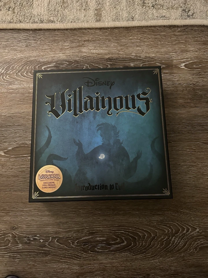 Villainous Introduction to Evil Board Game - Ravensburger Disney Promo not incld - Image 1 of 1
