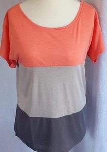WHITE STUFF - Women's Coral Block Stripe T-Shirt Crew Neck BRAND NEW🪸🦋🪸🦋 - Picture 1 of 9