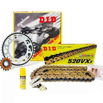 KIT TRASMISSIONE CATENA CORONA PIGN. DID HONDA NC 700 X 2012-2014 CAMBIO MANUALE - Immagine 1 di 4