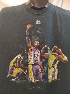 Vintage Kobe Bryant Shirt Mens Size Large Majestic Los Angeles Lakers Mamba #24 - Picture 1 of 5
