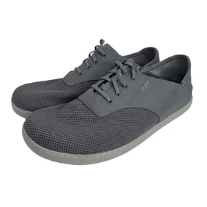 Zapatos sin cordones para barco Olukai Nohea Moku para hombre "sin corbata" grises para hombre talla 12 cómodos usados en excelente estado - Imagen 1 de 12