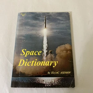Vintage Paperback Space Dictionary by Isaac Asimov 1970 Scholastic 2nd Printing - Picture 1 of 7
