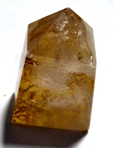 PRECIOSA TORRE/OBELISCO DE CUARZO PEQUEÑO INCLUIDO 3,7 x 1,8 cms 15,94 gms #B - Imagen 1 de 5