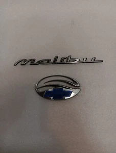 1997-05 Chevy MALIBU Chevrolet V6 Trunk Emblem Logo Script OEM 22638475 22638462 - Picture 1 of 11