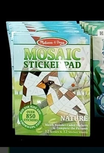 Melissa and Doug –￼Mosaic Sticker Pad - Nature - Picture 1 of 5