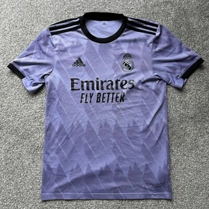 Maglia calcio Adidas Real Madrid away stagione 22/23 taglia small uomo - Foto 1 di 8