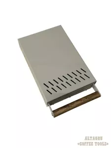 Cassetto fondi caffè AlTaGru grigio-beige misura 20x30x5,5 cm - Foto 1 di 2