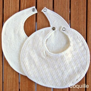 PRÉMATURÉ BAVOIR NAISSANCE DOUBLE FACE BAVETTE TISSU OEKO-TEX TARIF DÉGRESSIF - Bild 1 von 3