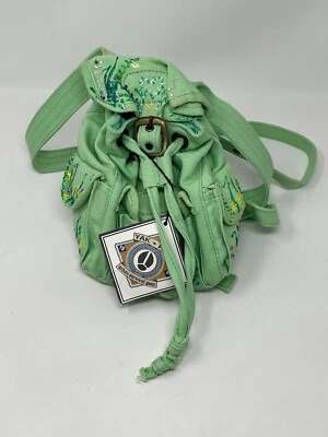 Mini mochila verde Yak Pak - Imagem 1 de 4