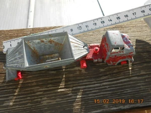 Modellauto  Druckguss alt Matchbox King Size -Fruehauf Hopper- 14cm lg - Bild 1 von 9