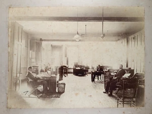 1900 Penn Yan NY Photo - Grape Growers Association Office Interior on Elm St - Picture 1 of 6