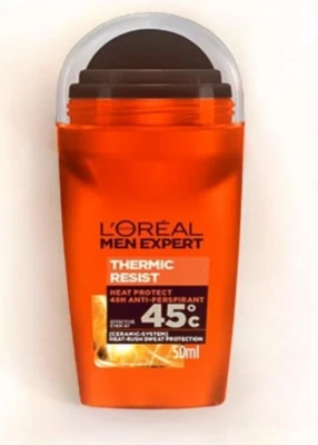 L'Oreal Men Expert Thermic Resist 48H Anti-Perspirant Roll On Deodorant 50ml - Image 1 of 4
