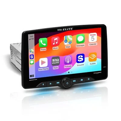 BOSS Elite BE9ACP.WX SDIN Car Stereo, Wired Apple CarPlay, Android Auto