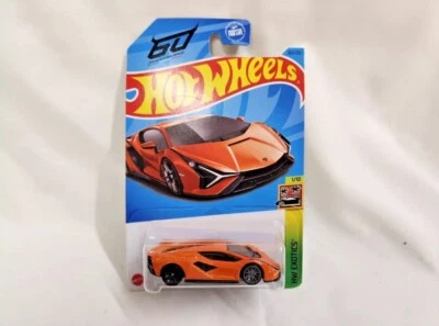 💎 2023 Hot Wheels Lamborghini SIAN FKP 37 #163/250 (Orange) HW Exotics 1/10 - Image 1 of 4