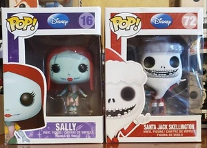 Funko Pop Disney Sally #16 Santa Jack #72 Figura Vinilo Pesadilla Navidad Nuevo - Imagen 1 de 1