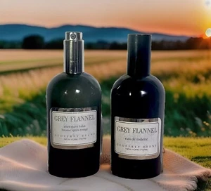 Vintage Grey Flannel Fragrance Set EDT & After Shave Balm*Both Full* 4 fl. oz. - Picture 1 of 15