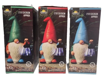 Gonk Ornament with Solar Lantern Decorative Lights Ultra Bright LED for Garden - Image 1 of 4