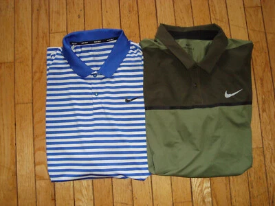 LOTE DE 2 POLOS NIKE GOLF DRI FIT HOMBRE TALLA XXL 2XL APENAS USADOS Foto 1 de 4