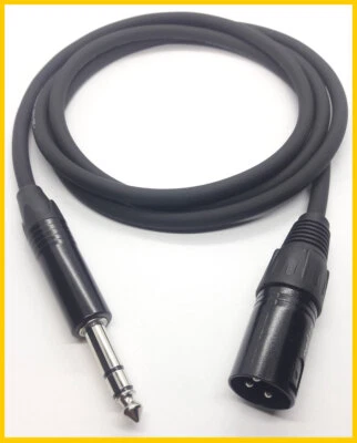 KABELBETRIEB Cavo audio jack stereo 6,3 mm - XLR maschio vers. Lunghezze