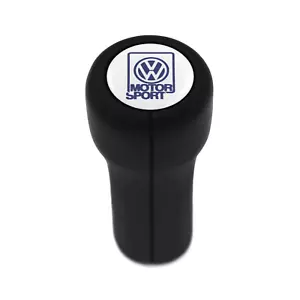 VW MOTORSPORT WEIGHTED SHIFT KNOB GOLF RABBIT JETTA VENTO CADDY BEETLE GHIA POLO - Picture 1 of 6