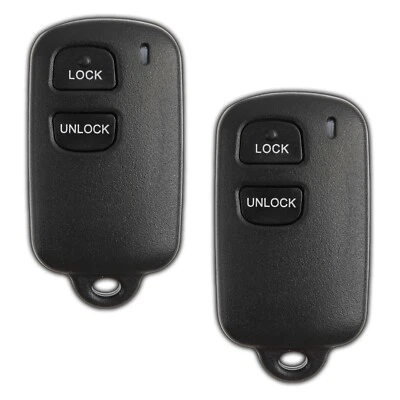 2 Replacement For Toyota Tacoma Tundra Key ELVATDD 3 Button 1998–2006 Remote Foto 1 de 2